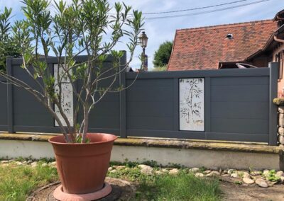 CLOTURE LINEA AVEC MOTIF